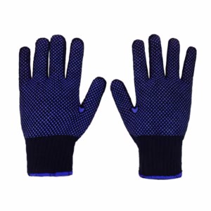 دستکش ایمنی نخی طرح خالدار