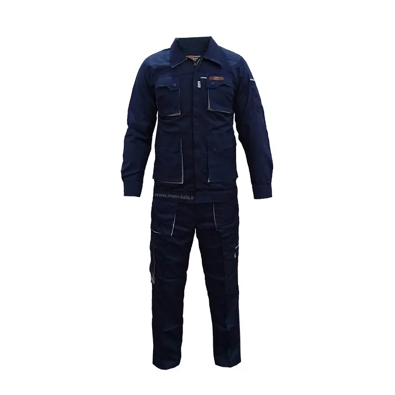 61-4 copy لباس کار دو تکه مهندسی ست ورک | سرمه ای