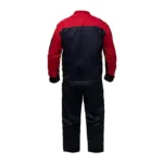 لباس کار دو تکه مهندسی توفیق | قرمز و سرمه ای