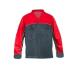 لباس کار دو تکه مهندسی توفیق | قرمز و طوسی