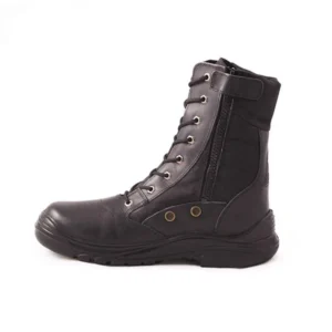 پوتین نظامی شاهین زیپدار مشکی کد 208