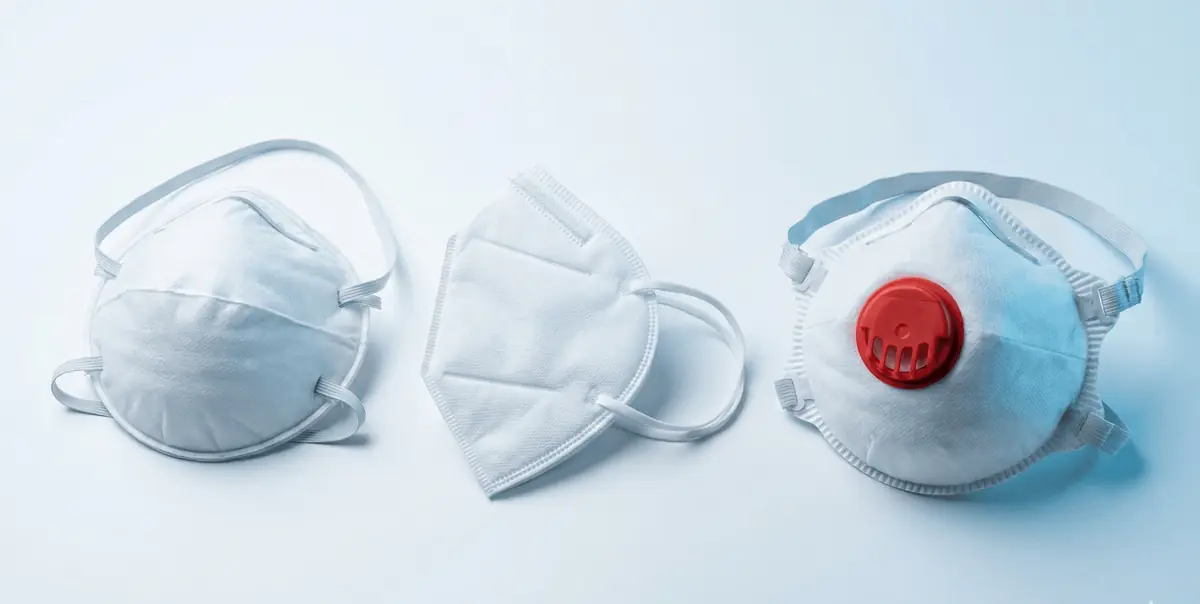 مقایسه انواع ماسک تنفسی N95 FFP2 FFP3
