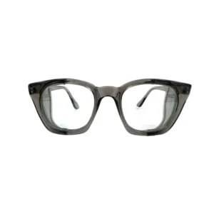 عینک ایمنی بغل توری شفاف